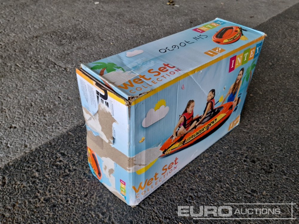 INTEX Explorer Pro Inflatable Raft (196 x 102 x 33 cm) - Construction equipment: picture 1 INTEX Explorer Pro Inflatable Raft (196 x 102 x 33 cm) - Construction equipment: picture 1