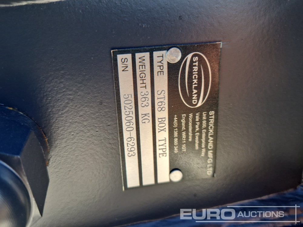 Strickland ST68 - Hydraulic hammer: picture 5 Strickland ST68 - Hydraulic hammer: picture 5