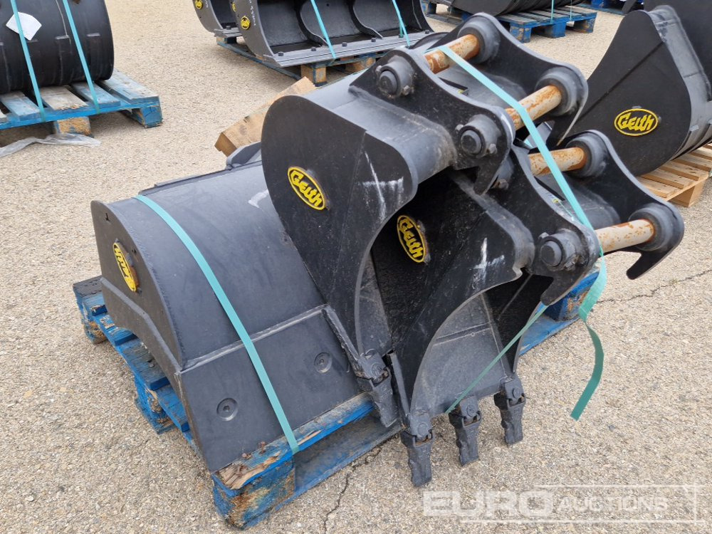 Unused 2024 Geith AT2.8R-1200SR 48" Tilt Ditching Bucket, H03-0450 18" Digging Bucket, H03-0300 12" Digging Bucket 35mm Pin to suit Mini / Conjunto Cazos Excavator - Bucket: picture 1 Unused 2024 Geith AT2.8R-1200SR 48" Tilt Ditching Bucket, H03-0450 18" Digging Bucket, H03-0300 12" Digging Bucket 35mm Pin to suit Mini / Conjunto Cazos Excavator - Bucket: picture 1