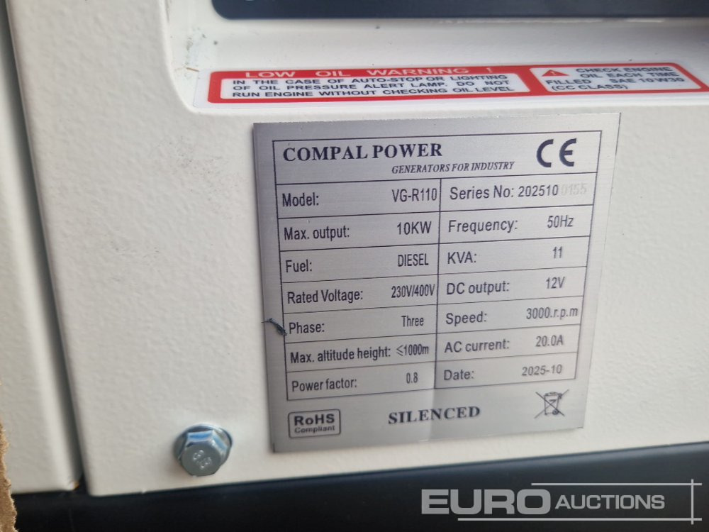 Generator set Unused Compal Power VG-R110: picture 10 Generator set Unused Compal Power VG-R110: picture 10
