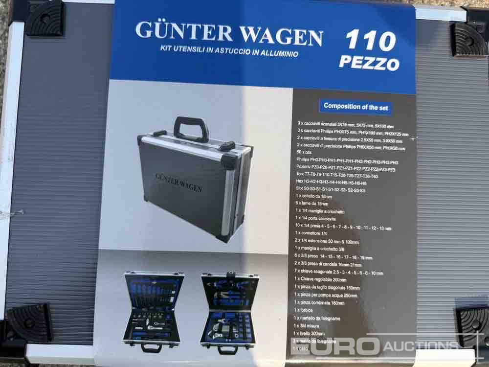 Workshop equipment Unused Günter Wagen 110 Pcs Tool Case: picture 8 Workshop equipment Unused Günter Wagen 110 Pcs Tool Case: picture 8