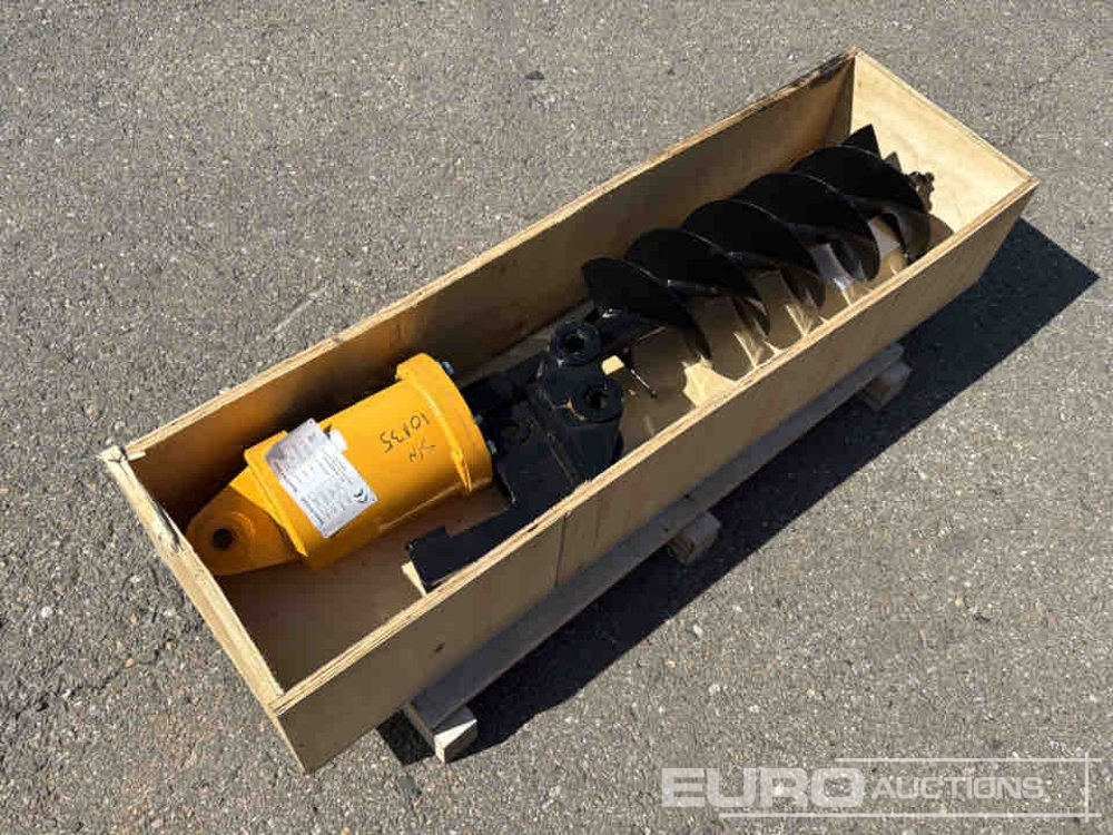 Unused KV200 Auger to suit Mini Excavator / Ahoyador para Miniexcavadora - Auger for Construction machinery: picture 2 Unused KV200 Auger to suit Mini Excavator / Ahoyador para Miniexcavadora - Auger for Construction machinery: picture 2