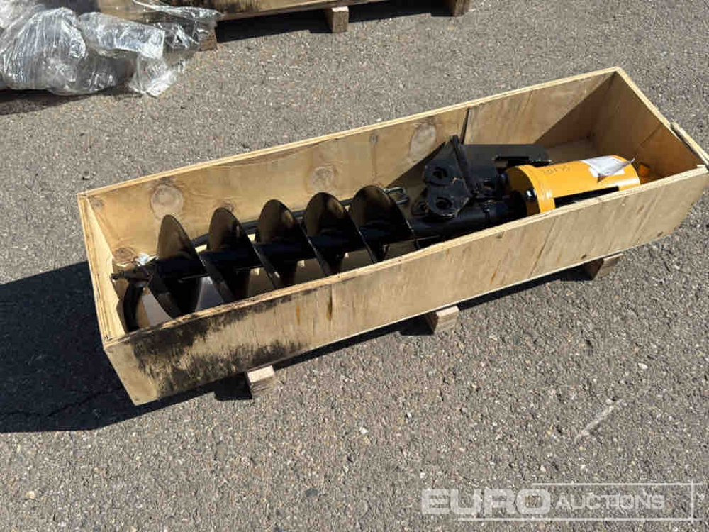 Unused KV200 Auger to suit Mini Excavator / Ahoyador para Miniexcavadora - Auger for Construction machinery: picture 4 Unused KV200 Auger to suit Mini Excavator / Ahoyador para Miniexcavadora - Auger for Construction machinery: picture 4
