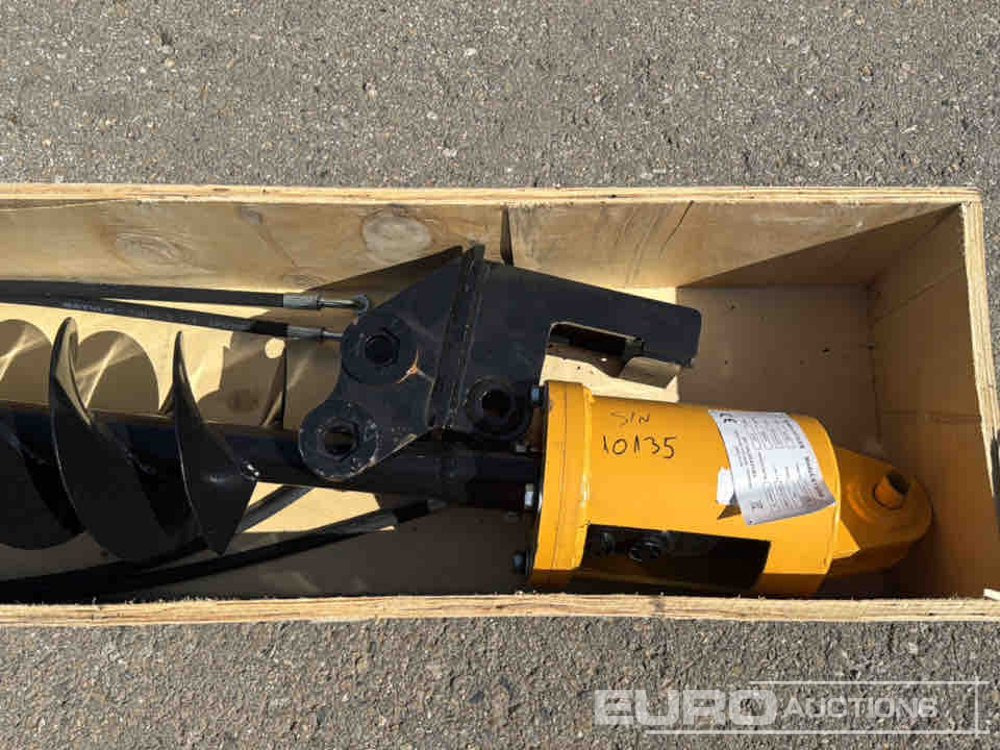 Unused KV200 Auger to suit Mini Excavator / Ahoyador para Miniexcavadora - Auger for Construction machinery: picture 5 Unused KV200 Auger to suit Mini Excavator / Ahoyador para Miniexcavadora - Auger for Construction machinery: picture 5