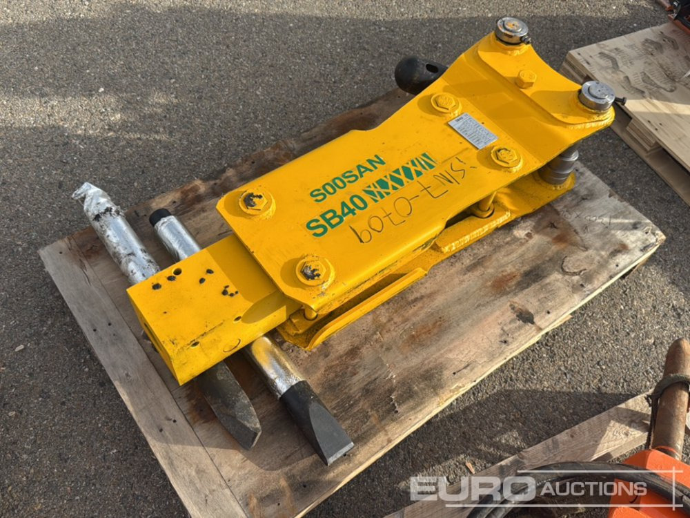 Unused Soosan SB40 - Hydraulic hammer: picture 3 Unused Soosan SB40 - Hydraulic hammer: picture 3