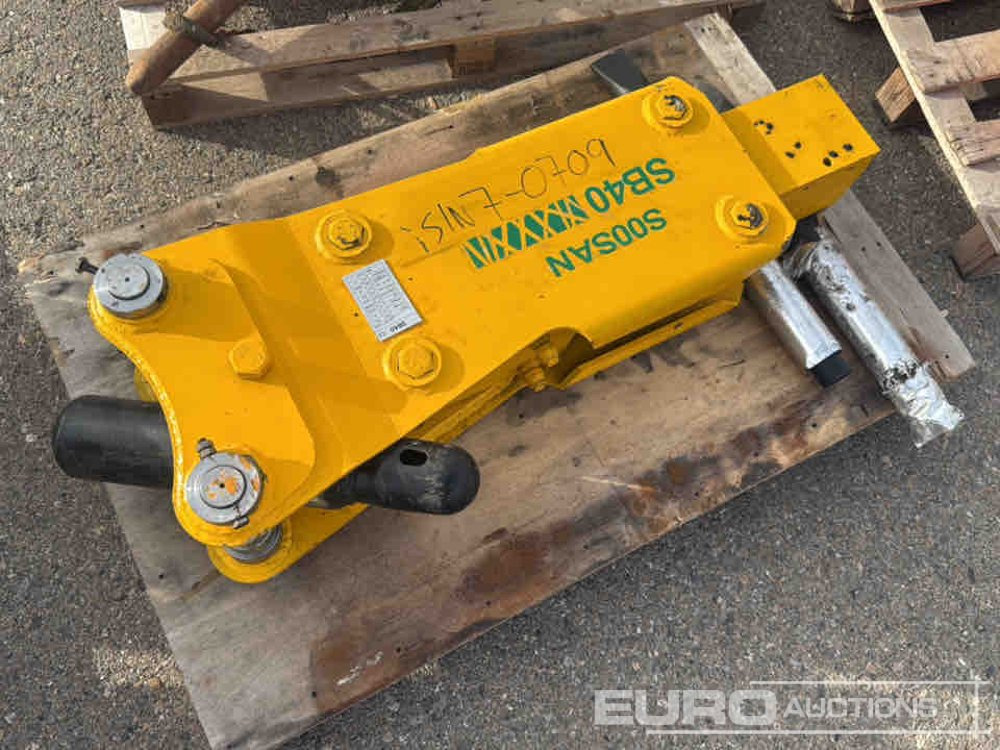 Unused Soosan SB40 - Hydraulic hammer: picture 1 Unused Soosan SB40 - Hydraulic hammer: picture 1