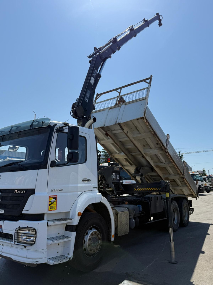 Camion bénne Mercedes Benz 2633 CC-057-HN - Tipper, Crane truck: picture 2 Camion bénne Mercedes Benz 2633 CC-057-HN - Tipper, Crane truck: picture 2