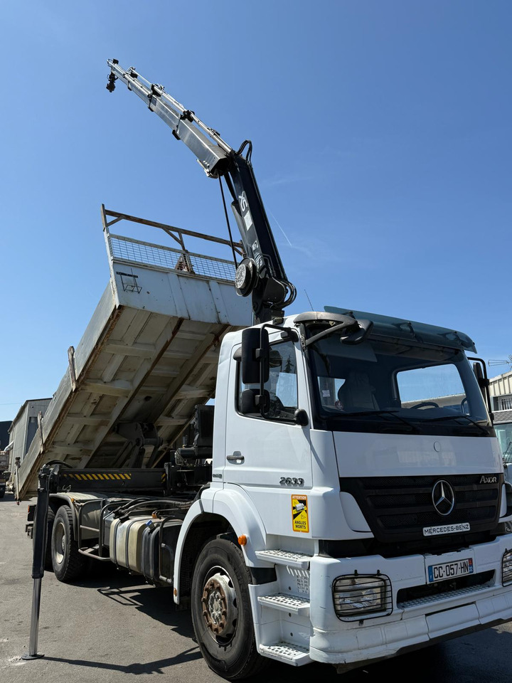 Camion bénne Mercedes Benz 2633 CC-057-HN - Tipper, Crane truck: picture 3 Camion bénne Mercedes Benz 2633 CC-057-HN - Tipper, Crane truck: picture 3