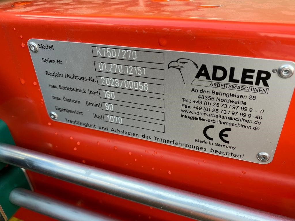 Adler KS 750 - Livestock equipment: picture 2 Adler KS 750 - Livestock equipment: picture 2