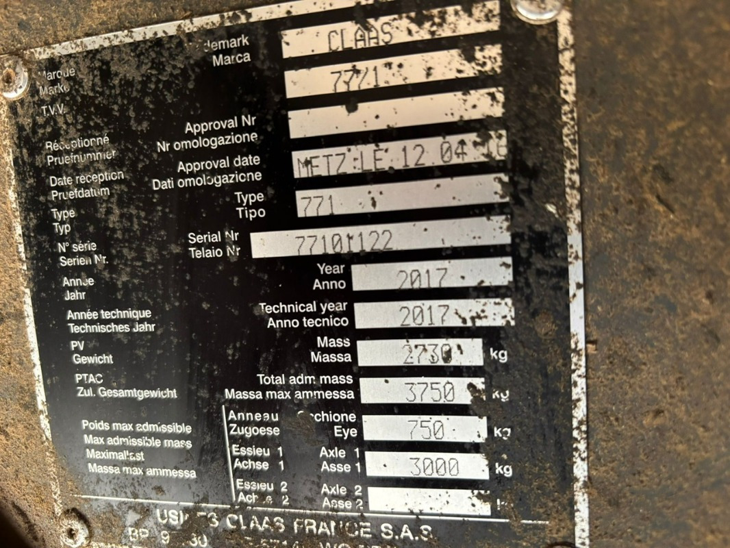 CLAAS Variant 470 - Bale wrapper: picture 4 CLAAS Variant 470 - Bale wrapper: picture 4