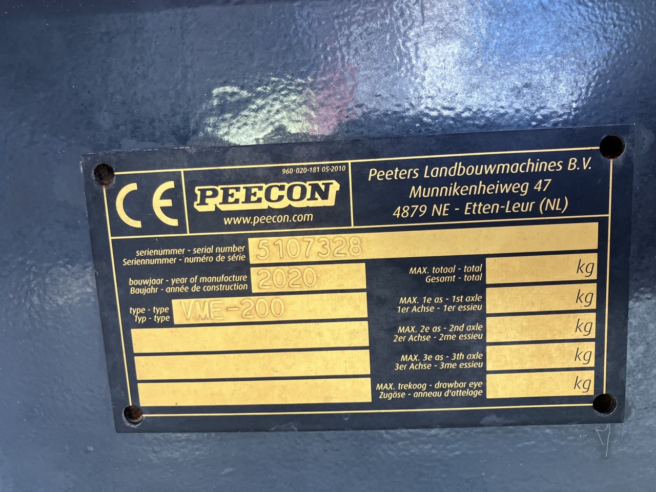 Peecon Peecon Biga 20-215 Twin Plus - Forage mixer wagon: picture 2 Peecon Peecon Biga 20-215 Twin Plus - Forage mixer wagon: picture 2