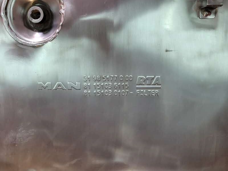 MAN Euro 6 - Catalytic converter for Truck: picture 3 MAN Euro 6 - Catalytic converter for Truck: picture 3