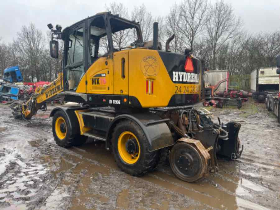 HYDREMA CONSTRUCTION EXCAVATOR MX16 RAIL - Wheel excavator: picture 4 HYDREMA CONSTRUCTION EXCAVATOR MX16 RAIL - Wheel excavator: picture 4