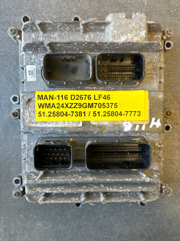 MAN ENGINE ECU 51.25804-7381 - ECU for Truck: picture 1 MAN ENGINE ECU 51.25804-7381 - ECU for Truck: picture 1