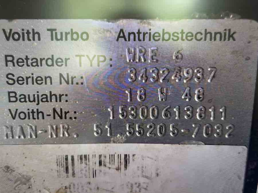 MAN ENGINE RETRADER VRE6 51.55205-7032 - Engine and parts for Truck: picture 3 MAN ENGINE RETRADER VRE6 51.55205-7032 - Engine and parts for Truck: picture 3