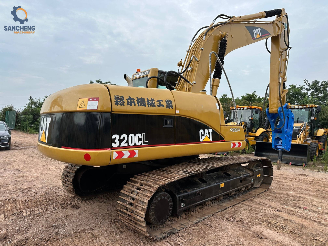 CAT 320CL excavator with hammer - Crawler excavator: picture 2 CAT 320CL excavator with hammer - Crawler excavator: picture 2
