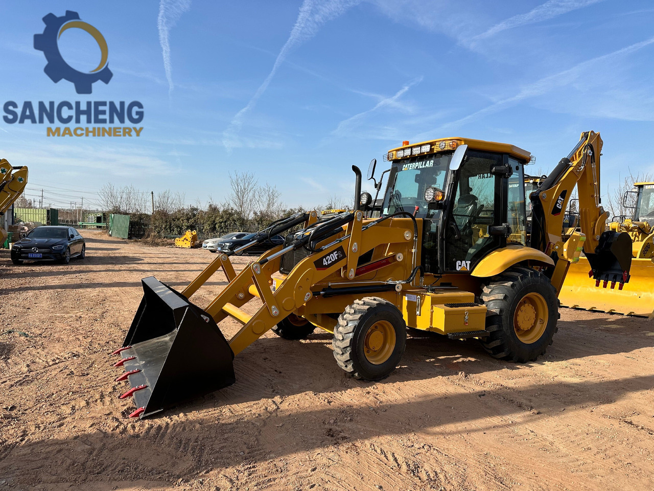 CATERPILLAR 420F2 - Backhoe loader: picture 1 CATERPILLAR 420F2 - Backhoe loader: picture 1