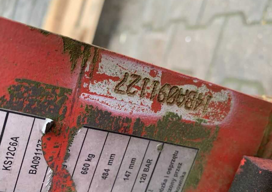 Clamp for Material handling equipment Auramo KS12C6A, Kartonklammer: picture 7