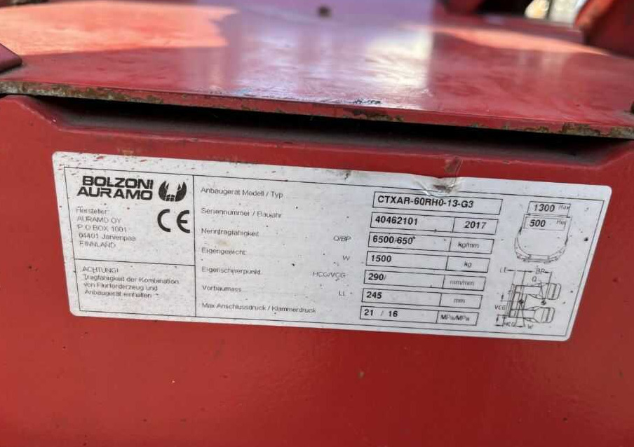 Clamp for Forklift Bolzoni CTXAR-60RH0-13-G3: picture 6