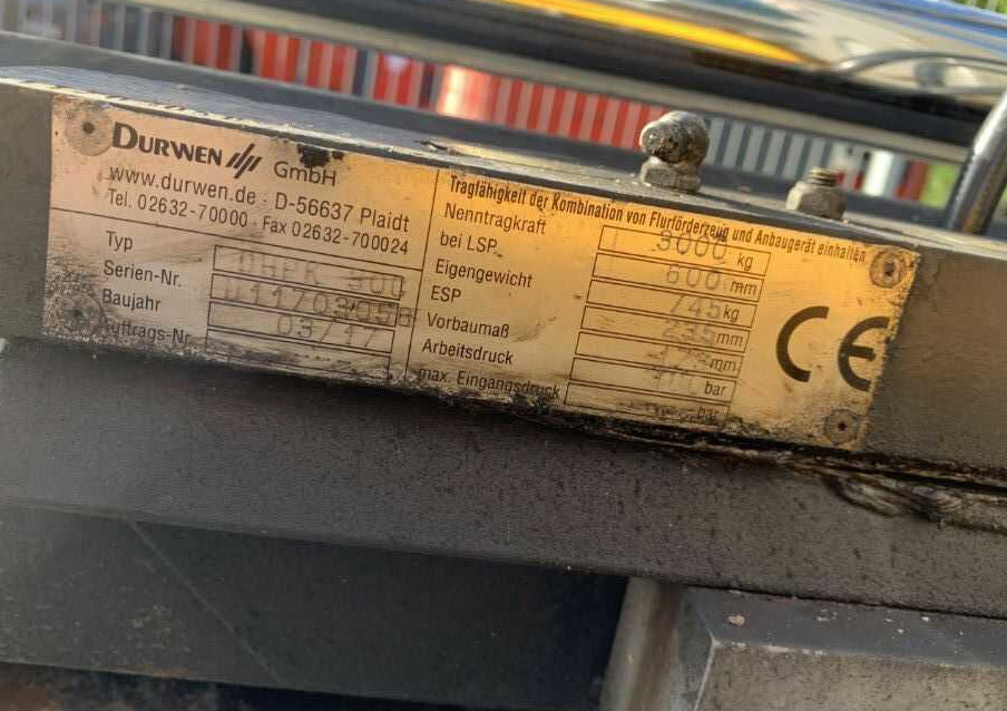 Durwen DRPK30C - Forks for Forklift: picture 3 Durwen DRPK30C - Forks for Forklift: picture 3
