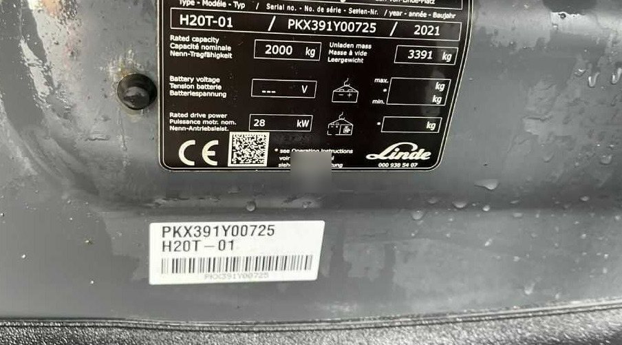 Linde H20T-01 - LPG forklift: picture 4 Linde H20T-01 - LPG forklift: picture 4