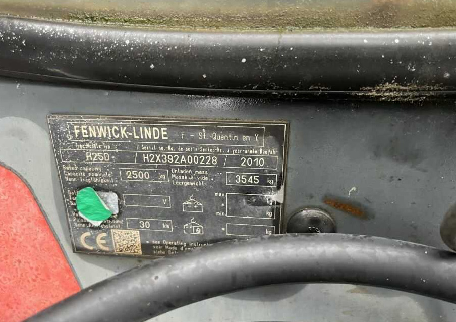 Linde H25D-01 - Diesel forklift: picture 4 Linde H25D-01 - Diesel forklift: picture 4