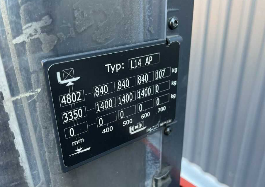 Stacker Linde L14AP: picture 7