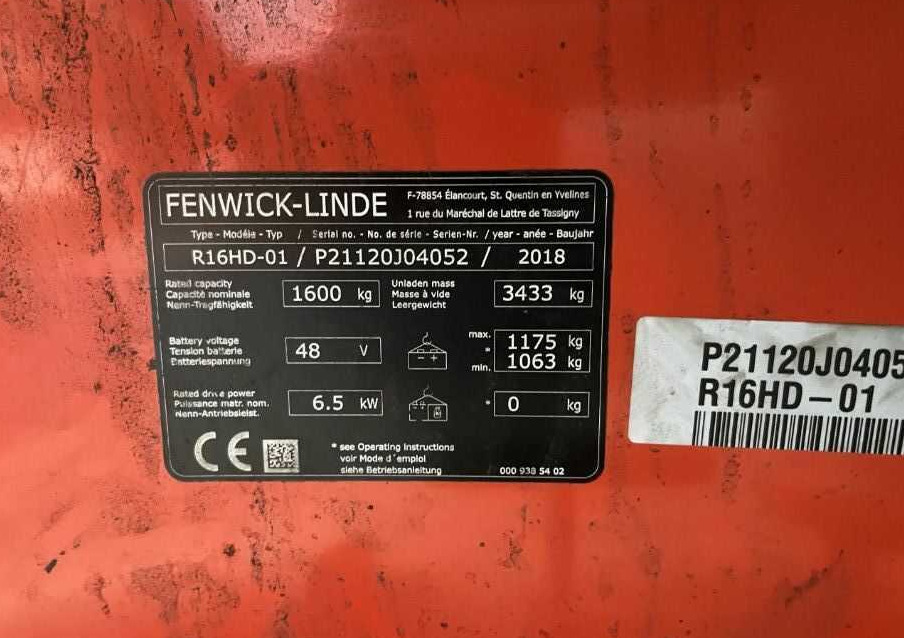 Linde R16HD-01 - Reach truck: picture 4 Linde R16HD-01 - Reach truck: picture 4