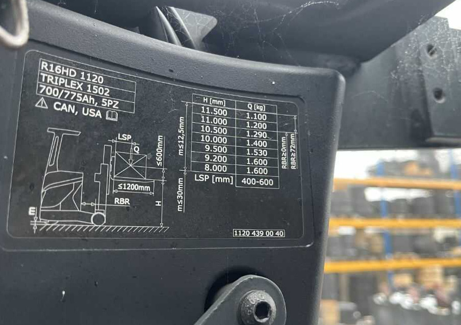 Leasing of  Linde R16HD-01 Linde R16HD-01: picture 6
