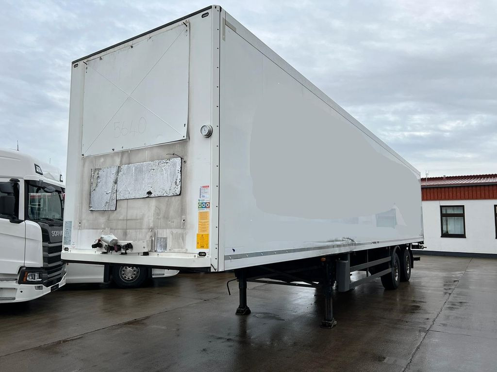 Schmitz Cargobull SKO24 * 2 ACHS * KOFFER * LIFT/LENKACHSE *LBW 2T - Closed box semi-trailer: picture 1 Schmitz Cargobull SKO24 * 2 ACHS * KOFFER * LIFT/LENKACHSE *LBW 2T - Closed box semi-trailer: picture 1