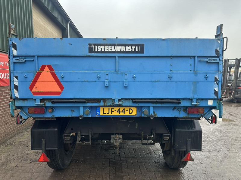 Materiaal/balenwagen - Gebruikt - Dropside/ Flatbed trailer: picture 4 Materiaal/balenwagen - Gebruikt - Dropside/ Flatbed trailer: picture 4