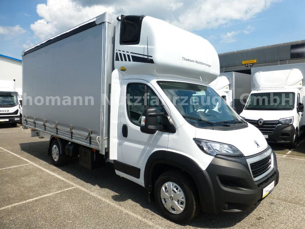 Peugeot Boxer Pritsche Plane Schlafkabine - Curtain side van: picture 1 Peugeot Boxer Pritsche Plane Schlafkabine - Curtain side van: picture 1