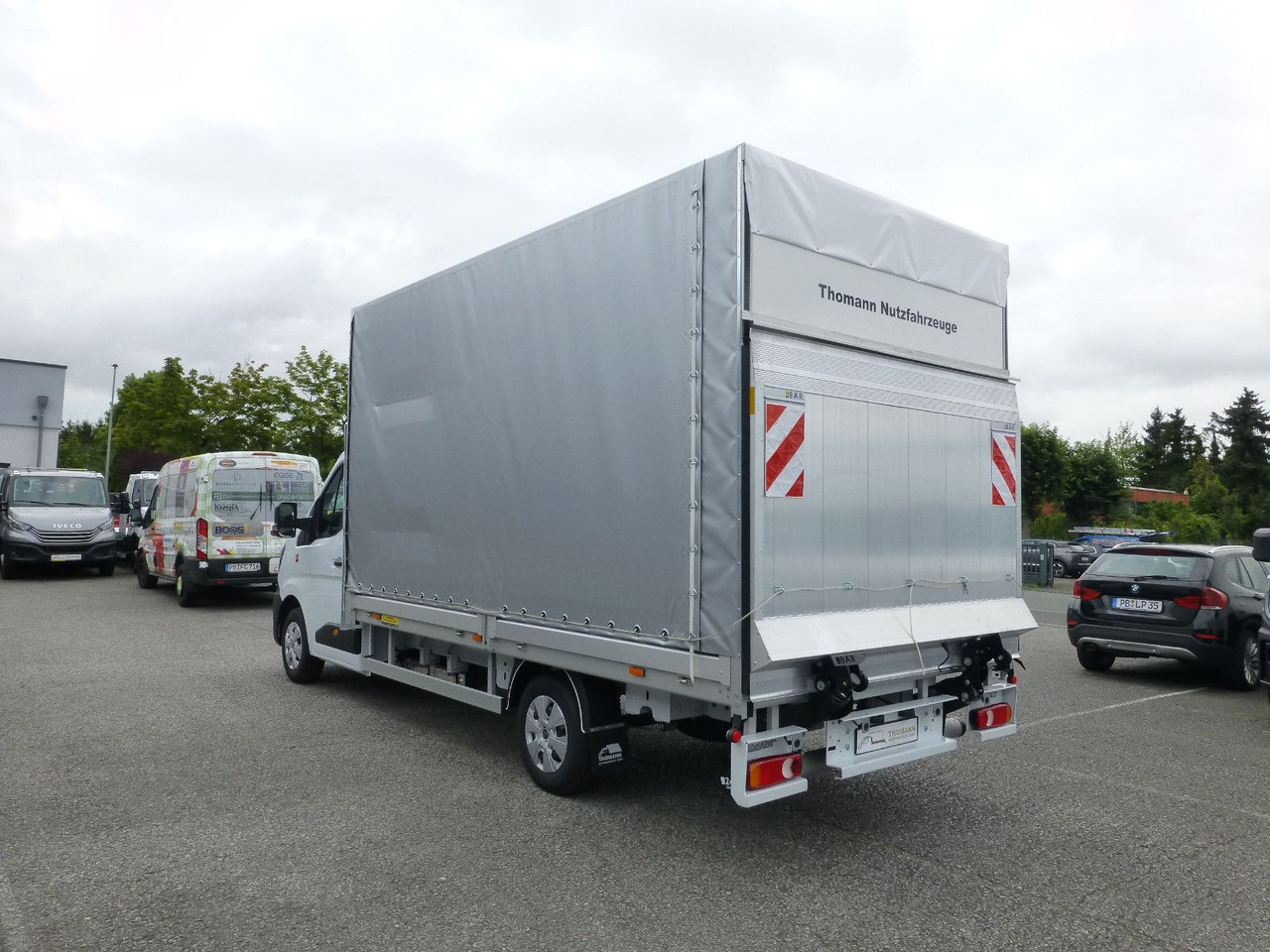 Renault NEW Master Pritsche Plane BÄR Ladebordwand - Curtain side van: picture 5 Renault NEW Master Pritsche Plane BÄR Ladebordwand - Curtain side van: picture 5