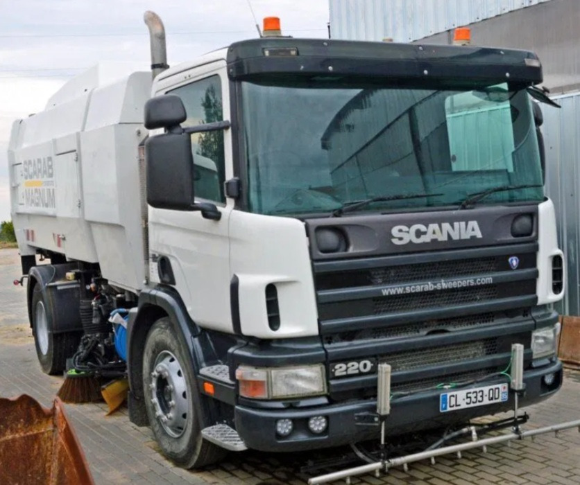 SCANIA 220 Scarab Magnum - Road sweeper: picture 1 SCANIA 220 Scarab Magnum - Road sweeper: picture 1