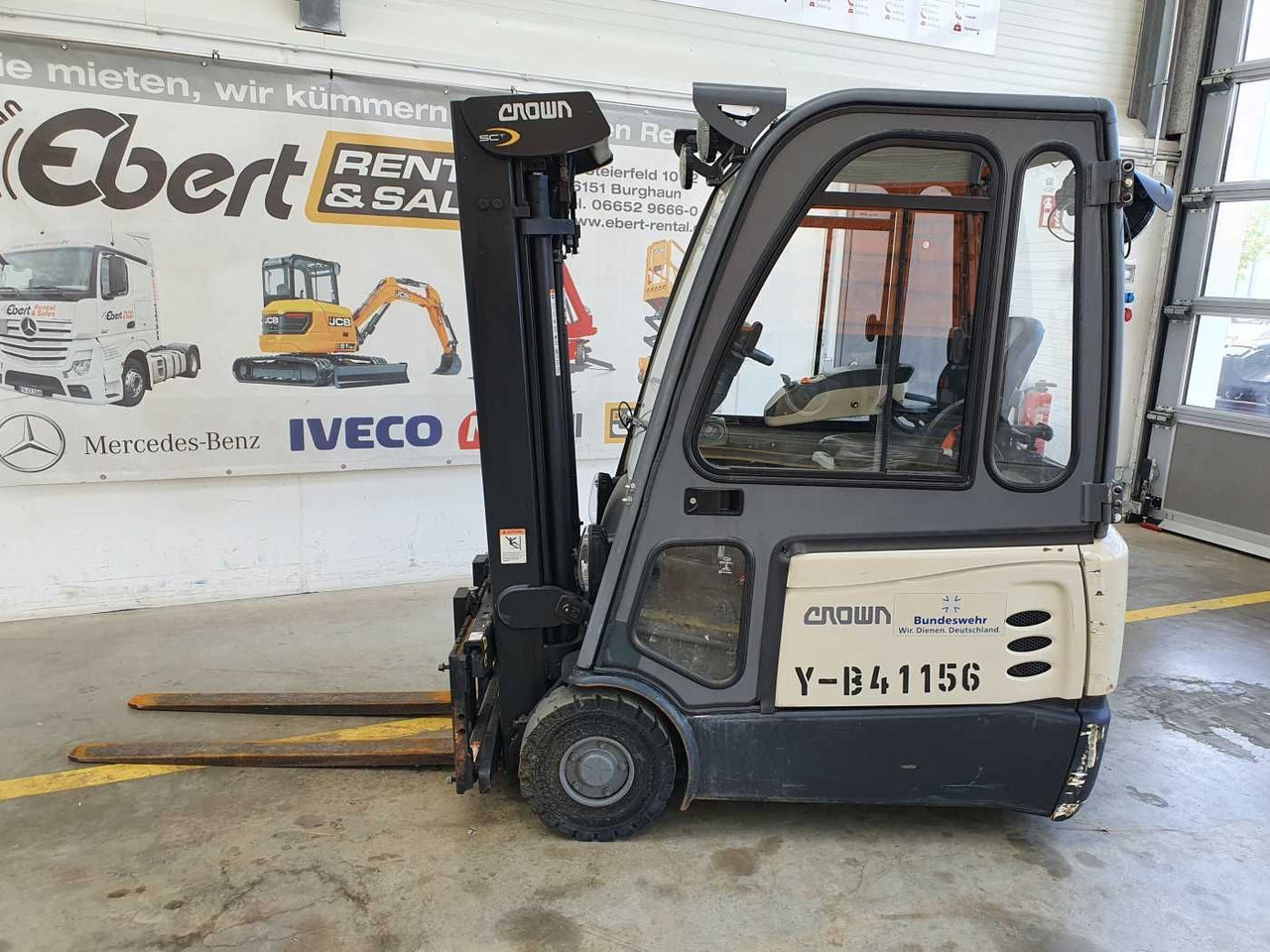 Electric forklift Crown SCT6020-1.3 /Triplex: 4.30m /Batterie 2020: picture 7