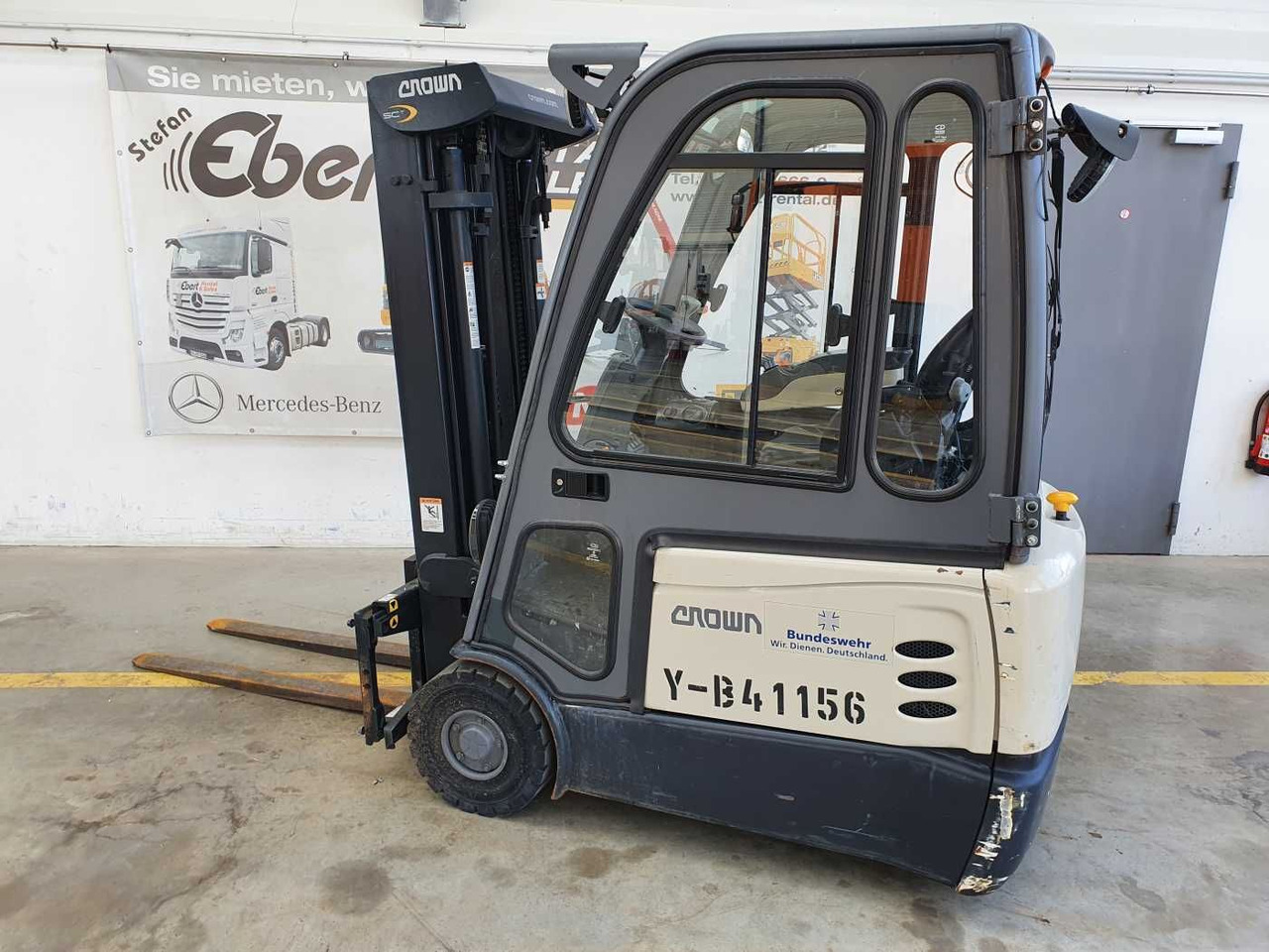 Electric forklift Crown SCT6020-1.3 /Triplex: 4.30m /Batterie 2020: picture 6