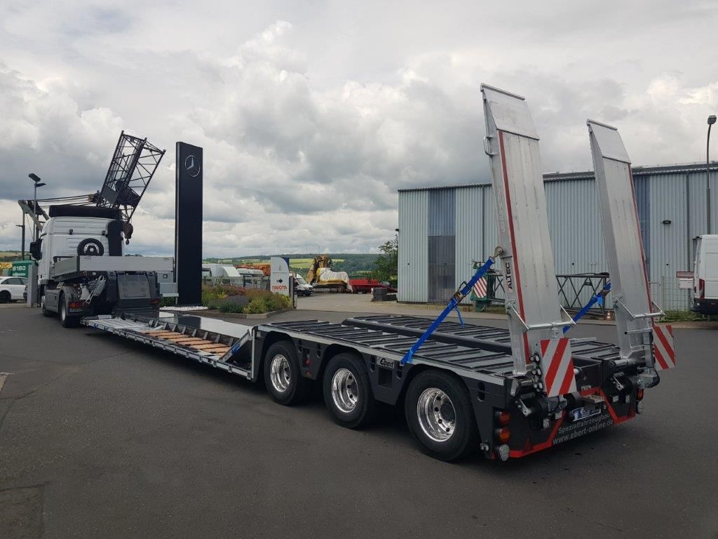 EBERT TLS 55 ATV / Tele / 39,5to Nutzlast - Low loader semi-trailer: picture 4 EBERT TLS 55 ATV / Tele / 39,5to Nutzlast - Low loader semi-trailer: picture 4