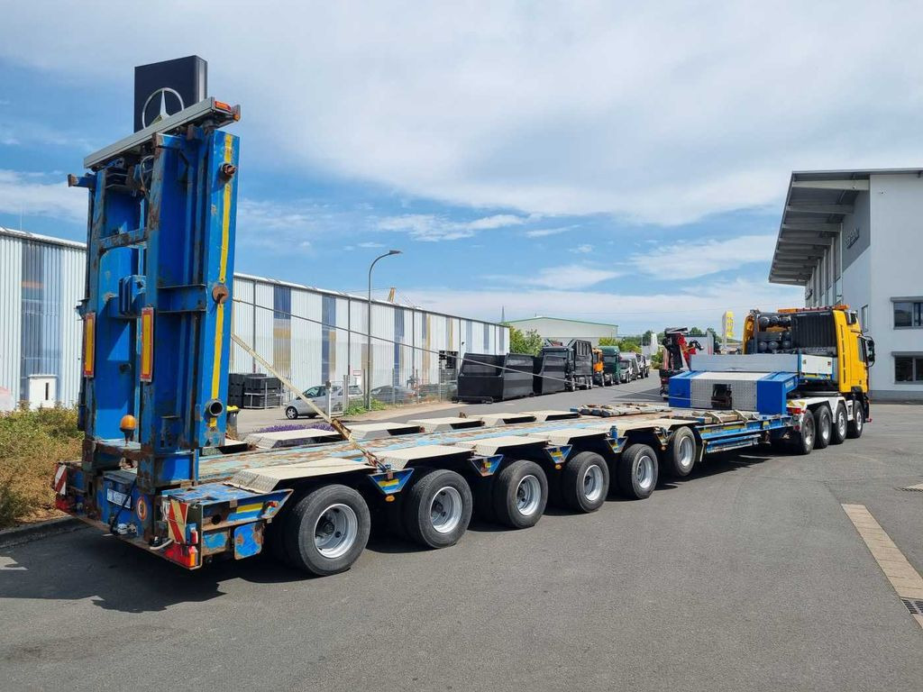 Goldhofer STZ-H6-57/80A Teleskop-Tieflader Waggontransport Goldhofer STZ-H6-57/80A Teleskop-Tieflader Waggontransport - Low loader semi-trailer: picture 3 Goldhofer STZ-H6-57/80A Teleskop-Tieflader Waggontransport Goldhofer STZ-H6-57/80A Teleskop-Tieflader Waggontransport - Low loader semi-trailer: picture 3