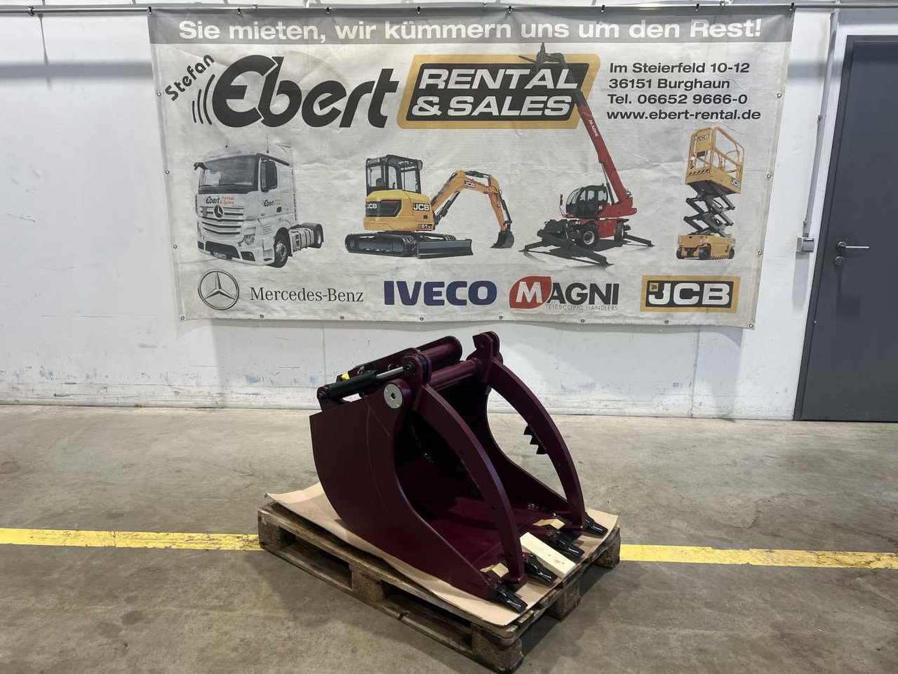 Holp MultiGrip Löffel MG.060.060 / MS03 / 600 mm - Bucket for Construction machinery: picture 1 Holp MultiGrip Löffel MG.060.060 / MS03 / 600 mm - Bucket for Construction machinery: picture 1