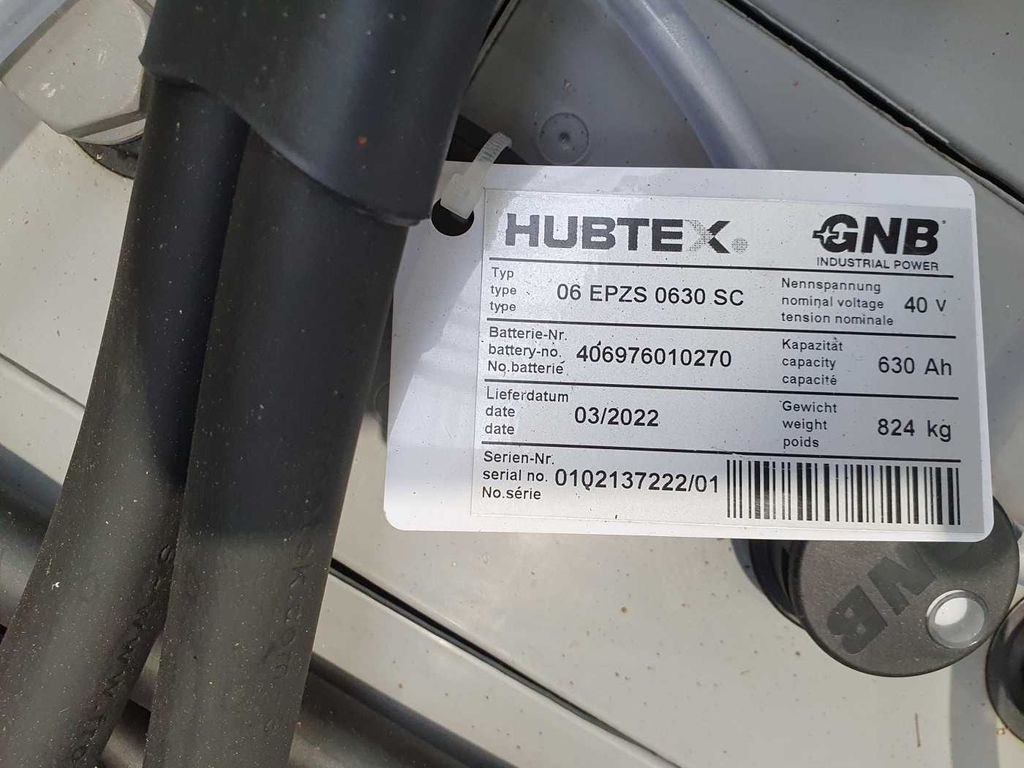 Side loader Hubtex MQ 30 H Hybrid / 748h! / Diesel + Elektro: picture 13