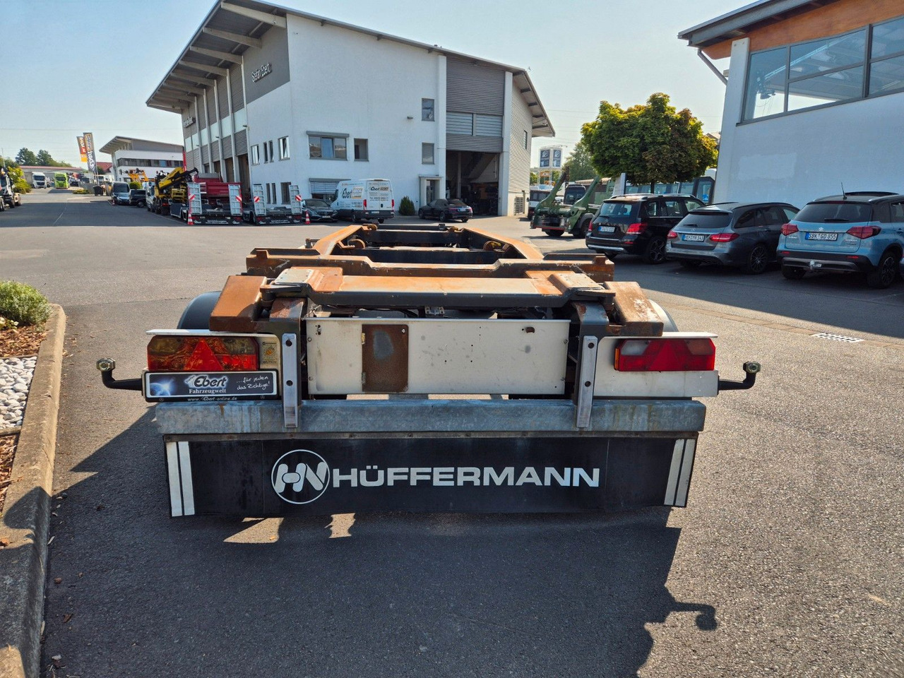 Hüffermann HSA 18.70 P BPW 14.582kg Nutzlast - Chassis trailer: picture 5 Hüffermann HSA 18.70 P BPW 14.582kg Nutzlast - Chassis trailer: picture 5