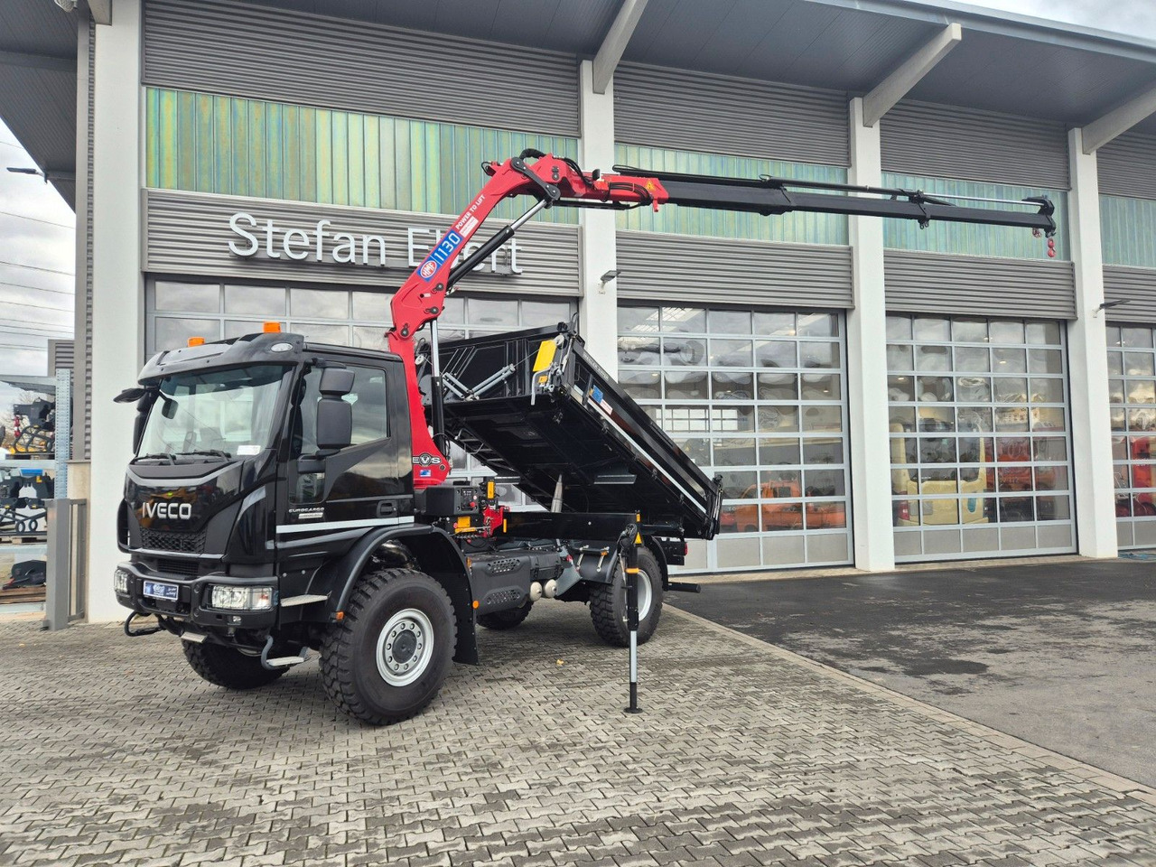 Iveco Eurocargo ML150E32WS 4x4 Kran HMF 1130K Funk AHK - Tipper, Crane truck: picture 4 Iveco Eurocargo ML150E32WS 4x4 Kran HMF 1130K Funk AHK - Tipper, Crane truck: picture 4