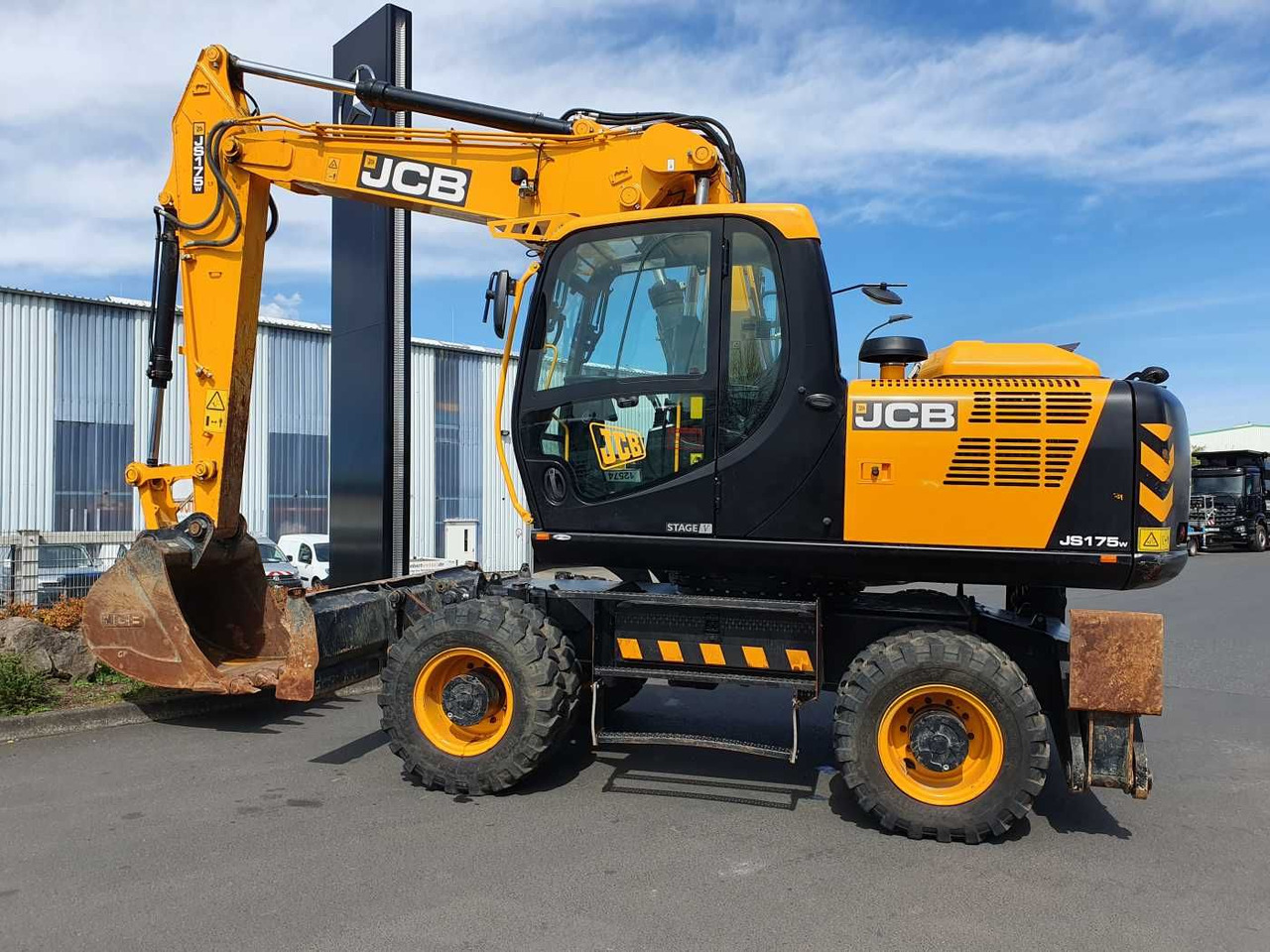 JCB JS 175 W / 2024 / nur 622h! / 1x Tieflöffel - Wheel excavator: picture 2 JCB JS 175 W / 2024 / nur 622h! / 1x Tieflöffel - Wheel excavator: picture 2