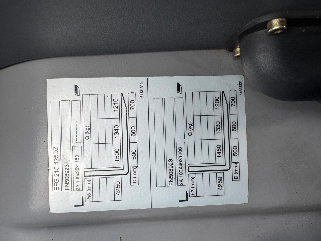 Electric forklift Jungheinrich EFG 215 / Triplex: 4.25m! / SS / nur 716h!: picture 15