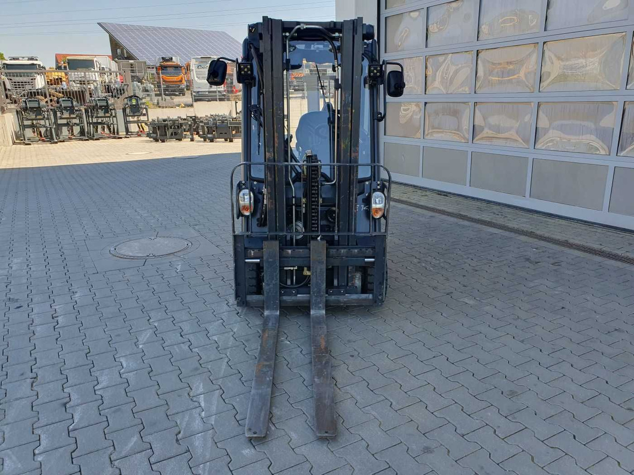 Electric forklift Linde E14 - 01 / Triplex: 4.10m! / SS / nur 1.003h!: picture 9