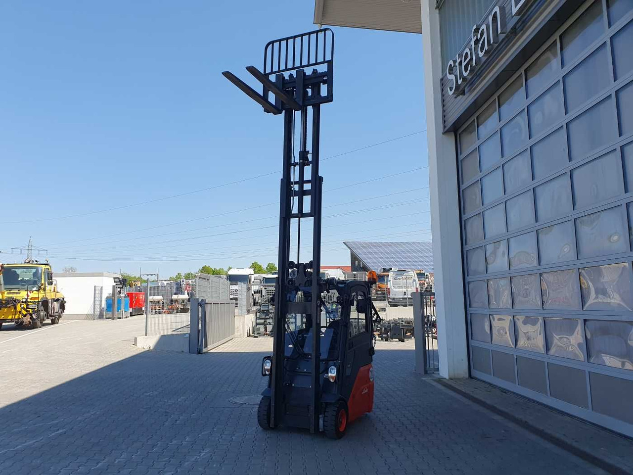 Electric forklift Linde E14 - 01 / Triplex: 4.10m! / SS / nur 1.003h!: picture 14