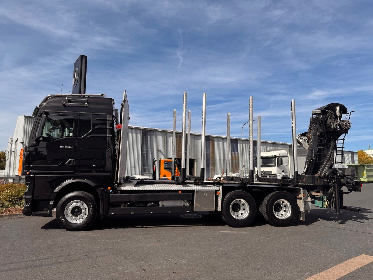MAN TGX 33.640 6x4 BL Palfinger Q150Z96 - Log truck, Crane truck: picture 5 MAN TGX 33.640 6x4 BL Palfinger Q150Z96 - Log truck, Crane truck: picture 5