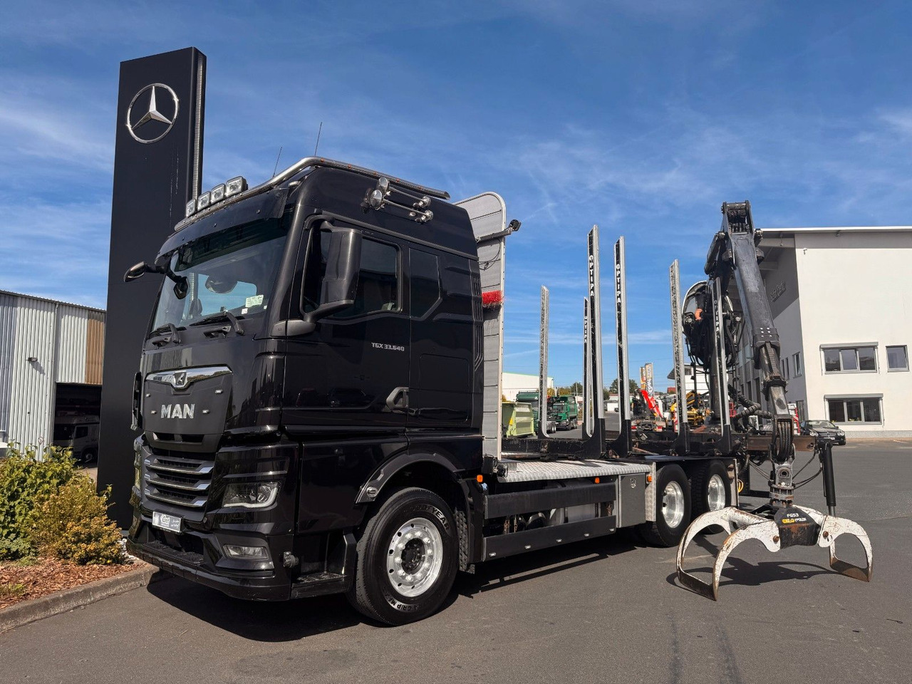 MAN TGX 33.640 6x4 BL Palfinger Q150Z96 - Log truck, Crane truck: picture 3 MAN TGX 33.640 6x4 BL Palfinger Q150Z96 - Log truck, Crane truck: picture 3