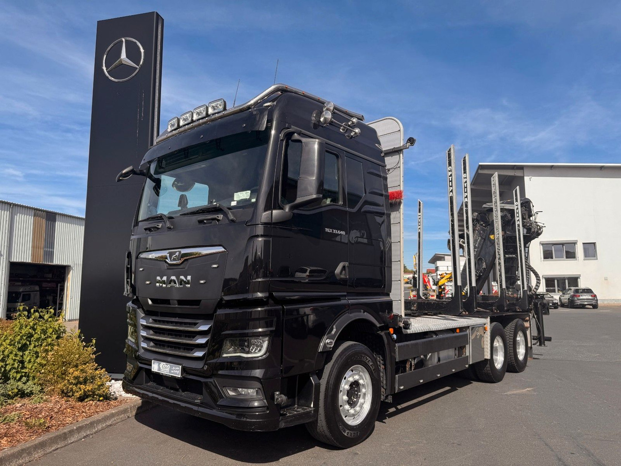 MAN TGX 33.640 6x4 BL Palfinger Q150Z96 - Log truck, Crane truck: picture 4 MAN TGX 33.640 6x4 BL Palfinger Q150Z96 - Log truck, Crane truck: picture 4