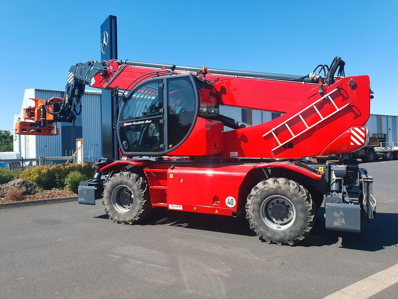 Magni RTH 6.30 SH / Fällkran / nur 1.340h / 2021 - Wheel loader: picture 3 Magni RTH 6.30 SH / Fällkran / nur 1.340h / 2021 - Wheel loader: picture 3